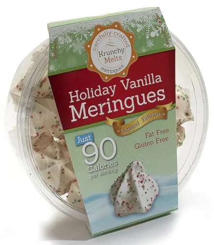 Vista 31 de Krunchy Melts Galletas originales de merengue Sabor S'mores Solo 90 calorías por porción Sin grasa, sin gluten, sin lácteos (4 onzas)
