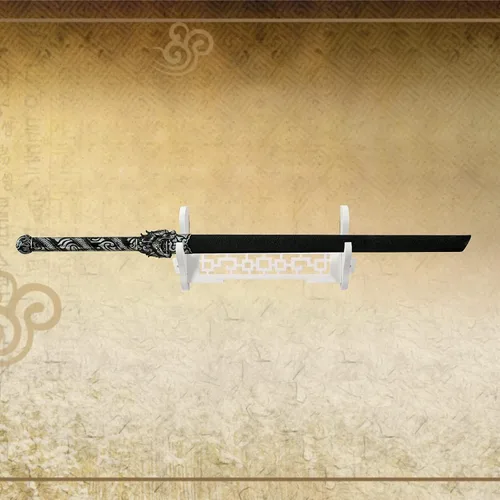 Vista 5 de Soporte de pared para espada, soporte de exhibición de espada samurái, Katana Wakizashi Tanto Rapier Light Saber Weapon Hanger (1 nivel)
