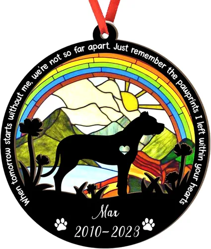 Vista 87 de Adorno personalizado para atrapasoles de sabueso afgano, adorno de Navidad de sabueso afgano, regalo para perro amante, sabueso afgano conmemorativo