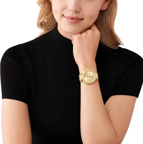 Vista 5 de Michael Kors - Reloj Parker de acero inoxidable con detalles de diamantes