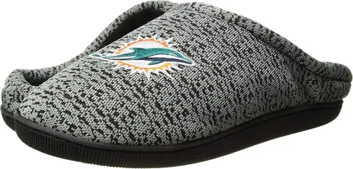 Vista 39 de FOCO NFL - Pantuflas para hombre con suela Cupsole tejidas en poliéster