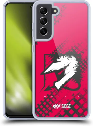 Vista 9 de Head Case Designs Funda de gel suave con licencia oficial de Tom Clancy's Rainbow Six Siege Bandit Icons, compatible con Samsung Galaxy S21 FE 5G