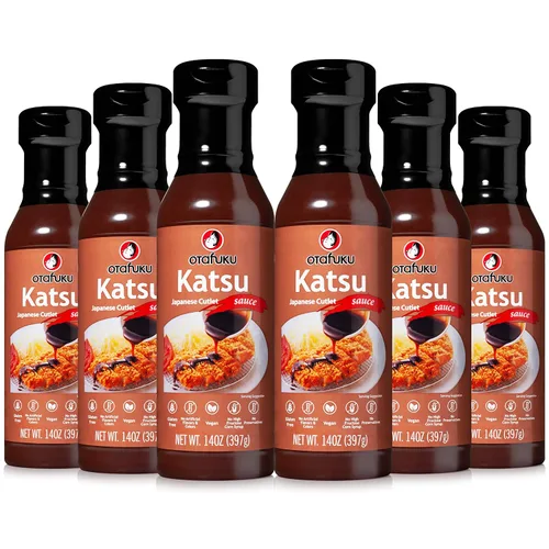 Vista 10 de Otafuku Salsa Tonkatsu, rica y sabrosa salsa Katsu (14 onzas)