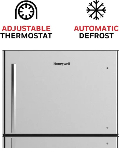 Vista 6 de Honeywell Refrigerador congelador superior H18TFW, blanco