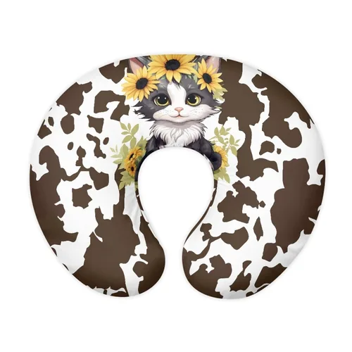 Vista 30 de Forchrinse Bee Daisy - Funda de almohada de lactancia elástica para bebé, fundas de lactancia extraíbles para almohada de lactancia, bonita funda
