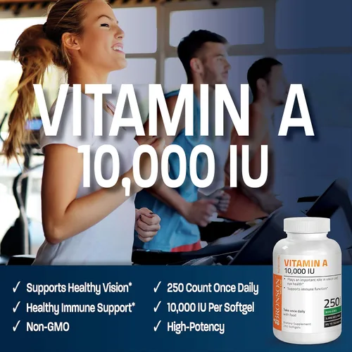 Vista 7 de Bronson Complejo de vitamina B Super B de liberación lenta sostenida + vitamina A 10,000 UI Fórmula premium sin OMG
