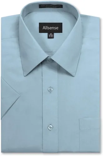Vista 21 de Allsense Camisa de vestir de manga corta de ajuste regular para hombre