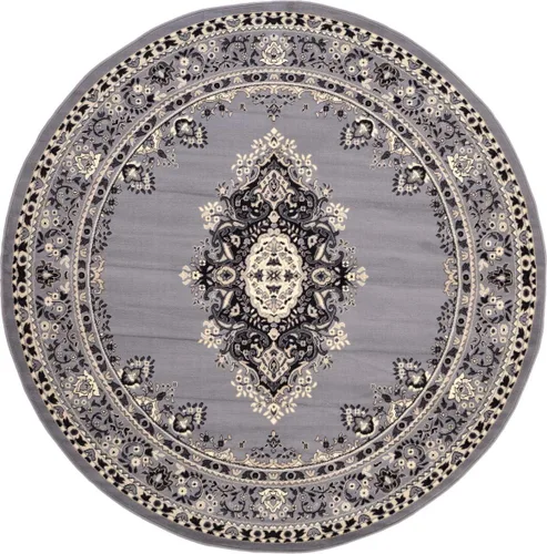 Vista 42 de Unique Loom - Alfombra de área estilo persa tradicional de la colección Reza, de 2 pies 2 pulgadas x 3 pies, colores negro y beige