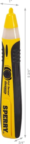 Vista 2 de Sensor de voltaje sin contacto Sperry Instruments VD6505, ajustable, 12-1000V AC, indicación visual de 360º, clip para bolsillo, sensibilidad