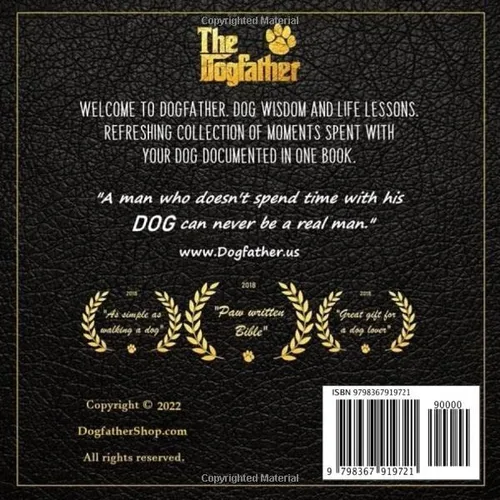 Vista 2 de The Dogfather Dog Wisdom & LIfe Lessons Bull Terrier