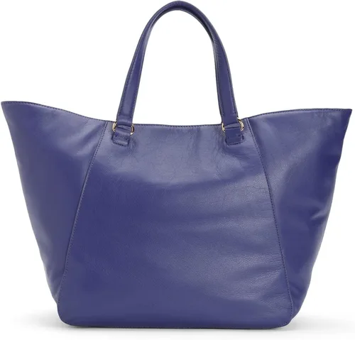 Vista 2 de Juicy Couture Bolso de mano de cuero Hollywood, azul cobalto