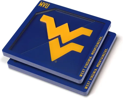 Vista 38 de YouTheFan NCAA Serie Logo 3D NCAA Posavasos