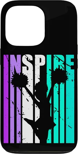 Vista 10 de Funda motivacional para iPhone 11 Pro Max para niñas, color morado