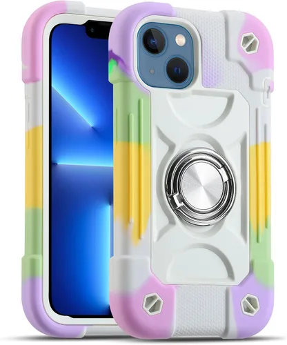 Vista 66 de MARKILL Compatible con iPhone Se3/iPhone Se2, Funda para iPhone 6/6S, Funda para iPhone 7/iPhone 8 de 4.7 Pulgadas con Soporte Anular, Funda