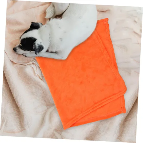 Vista 5 de DECHOUS Manta de franela de forro polar resistente al agua, manta de felpa protectora para cachorros, manta para cachorros, manta para arena, manta