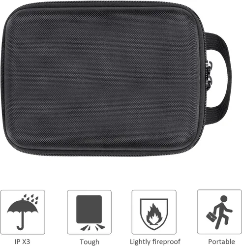 Vista 6 de co2CREA Estuche de viaje rígido de repuesto para cámara sin espejo Fujifilm X-H2S X-H2
