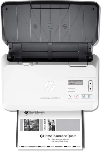 Vista 7 de HP ScanJet Enterprise Flow 7000 s3 Escáner de alimentación de hojas (L2757A)