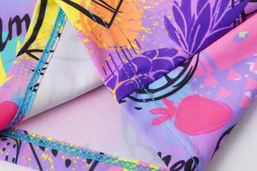Vista 8 de Akokvlar Traje de baño de dos piezas para niñas, tankini con pantalón corto