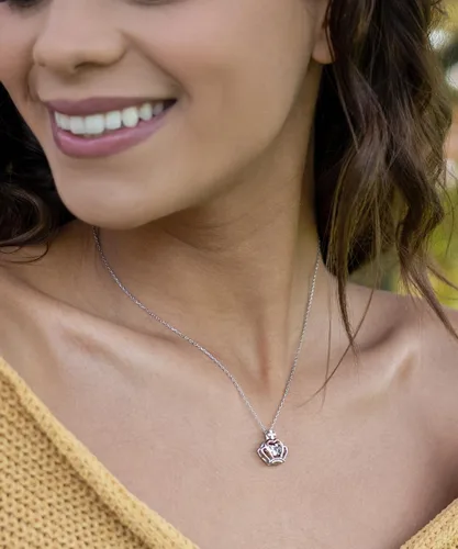 Vista 3 de Nice Mother-in-law Gifts, Happy Mother's Day! May all your dreams come!, Love Birthday Crown Pendant Necklace For Mother From Son