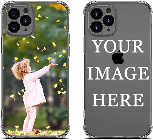 Vista 14 de Funda de teléfono con foto personalizada para iPhone 14 de 6.1 pulgadas, funda de TPU suave personalizada con absorción de golpes para iPhone 14