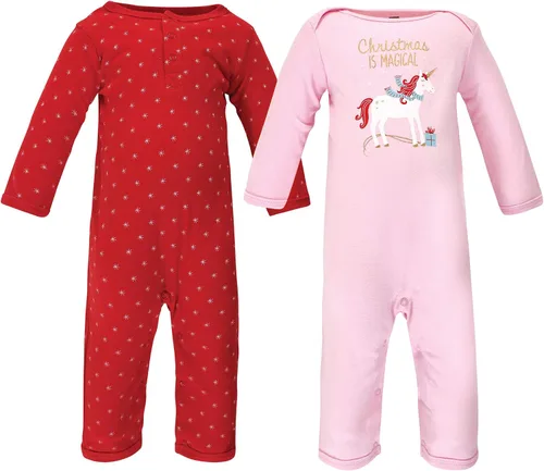 Vista 6 de Hudson Baby - Overol unisex de algodón para bebé Manzana