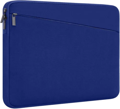 Vista 9 de Funda protectora duradera para laptop de 14 y 15 pulgadas, delgada, acolchada y con bolsillo frontal, compatible con MacBook Air MacBook Pro HP