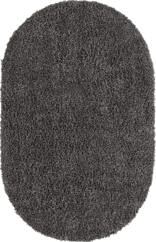 Vista 189 de Unique Loom Colección Davos Shag - Alfombra Lino