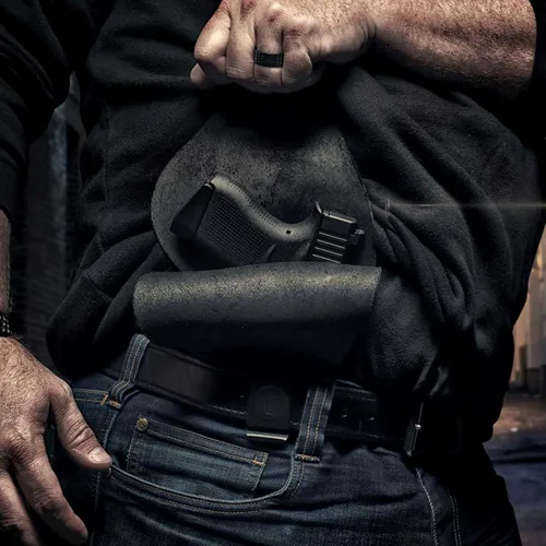 Vista 6 de Urban Carry Funda para pistola de transporte oculta G3, cinco tamaños de cubierta de retención segura con cerradura para la mayoría de pistolas
