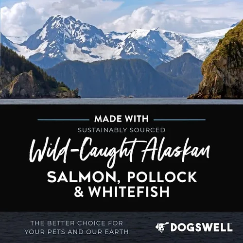 Vista 5 de Wild Alaskan Skin & Coat Suplemento Omega-3 a base de aceite de salmón para perros, 8 onzas líquidas