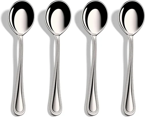 Vista 4 de Tenedor de cena de acero inoxidable 18/10, 8 pulgadas, juego de 12, resistente y apto para lavavajillas Resistente y apto para lavavajillas