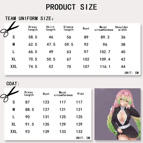 Vista 8 de Demon Slayer - Conjunto de cosplay de anime para cosplay disfraz de kimono para adultos niños y pelucas una variedad de estilos para elegir