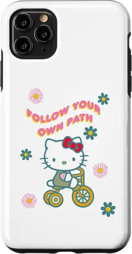 Vista 13 de iPhone 13 Pro Max Sigue tu propio camino con funda Hello Kitty