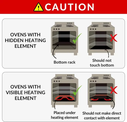 Vista 4 de Forro para el fondo del horno, fundas para freidoras de aire cortadas a medida, protector para estufas y esteras para parrillas, lámina de teflón
