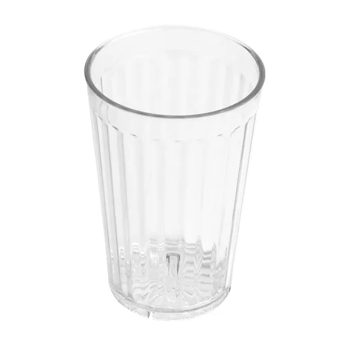 Vista 12 de G.E.T. 8809-1-CL-EC - Vasos facetados de plástico irrompibles resistentes a prueba de golpes, 9 onzas, transparente (juego de 4)