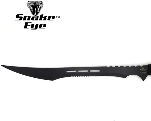 Vista 3 de Snake Eye Tactical - Espada de fantasía con funda de nailón, machete para exteriores y camping Negro