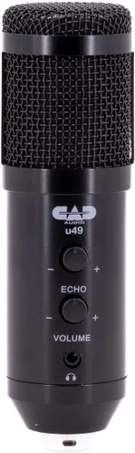 Vista 6 de CAD Audio Micrófono de estudio de dirección lateral de gran formato USB U29