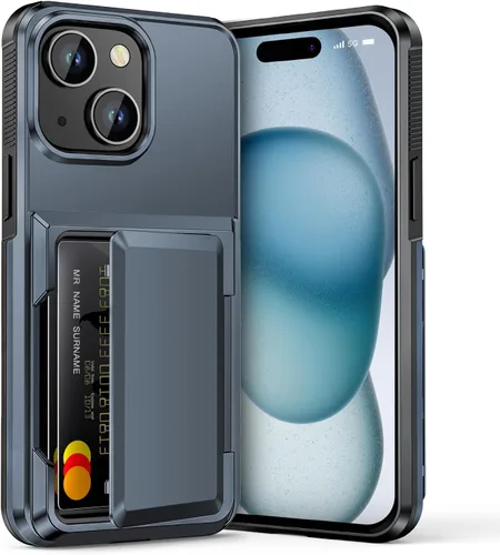 Vista 9 de Vofolen Funda tipo cartera para iPhone 11 con tarjetero