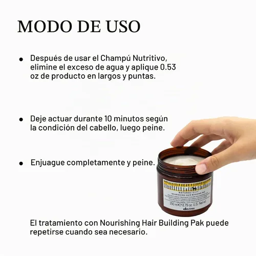 Vista 4 de Naturaltech Nourishing Building Pak, mascarilla reestructurante