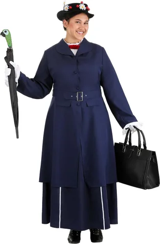 Vista 9 de Plus Size Women's Mary Poppins Costume