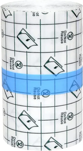 Vista 12 de OBTANIM Cinta adhesiva transparente impermeable para vendaje de piel para cuidado posterior de tatuajes (2 x 197 pulgadas)