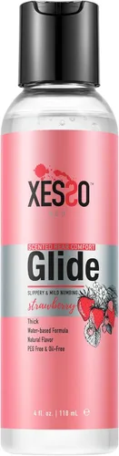 Vista 9 de XESSO Strawberry Anal-Ease Lube 4 onzas líquidas, gel desensibilizante relajante para puerta trasera a base de agua para hombres, mujeres y parejas