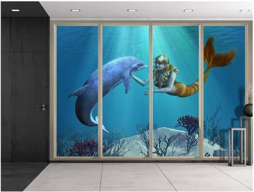 Vista 41 de Mural de pared, adhesivo removible, ideal para decoración del hogar