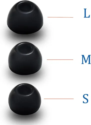 Vista 2 de Puntas de auriculares de repuesto para Beats Fit Pro/Studio Buds/Solo Buds Puntas universales de silicona para auriculares Beats con aislamiento