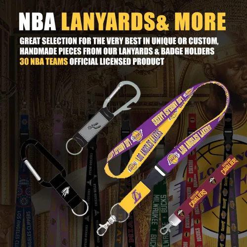 Vista 4 de Pro Specialties Group New York Knicks Lanyard Two-Tone