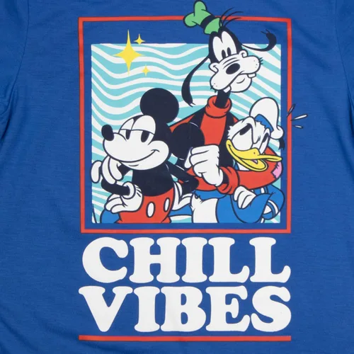 Vista 7 de Disney Mickey Mouse - Conjunto de 3 piezas para niños, camiseta de manga corta, camiseta de manga larga y pantalones deportivos, paquete de 3