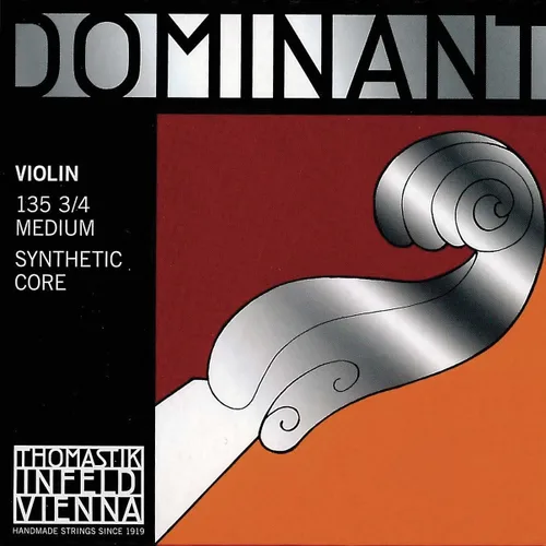 Vista 13 de Thomastik -Infeld Dominant Violin Single D String - Escala 1/2 - No. 132 1/2