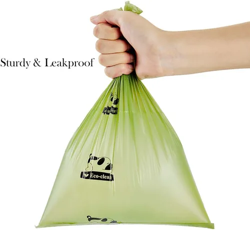 Vista 4 de ECO-CLEAN Bolsas de excremento biodegradables, 16 rollos/240 bolsas