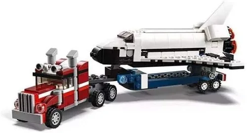 Vista 4 de LEGO Creator 31091 - Kit de construcción, 3 en 1, para transporte de carga (341 piezas)