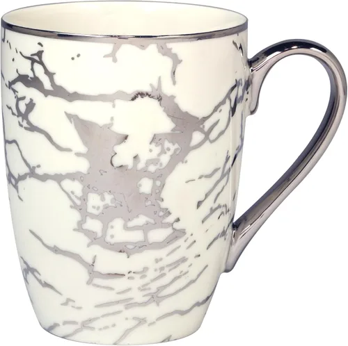 Vista 6 de Certified International Matrix - Tazas cónicas chapadas en plata de 16 onzas, juego de 6 diseños surtidos