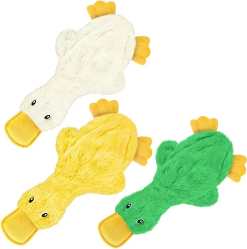 Vista 40 de Best Pet Supplies Juguetes chirriantes para perros con tela suave y duradera para mascotas pequeñas, medianas y grandes, juguete interactivo
